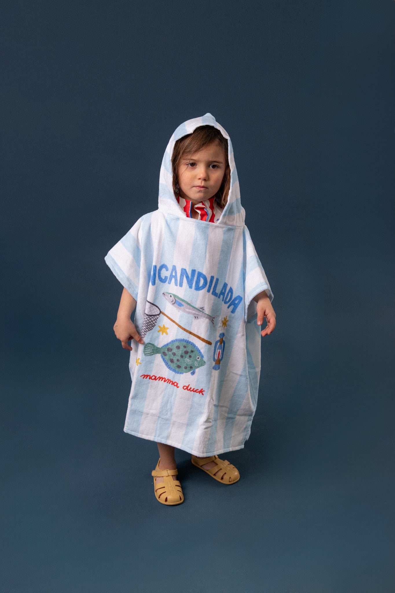 Poncho toalla 100% algodón- Encandilada