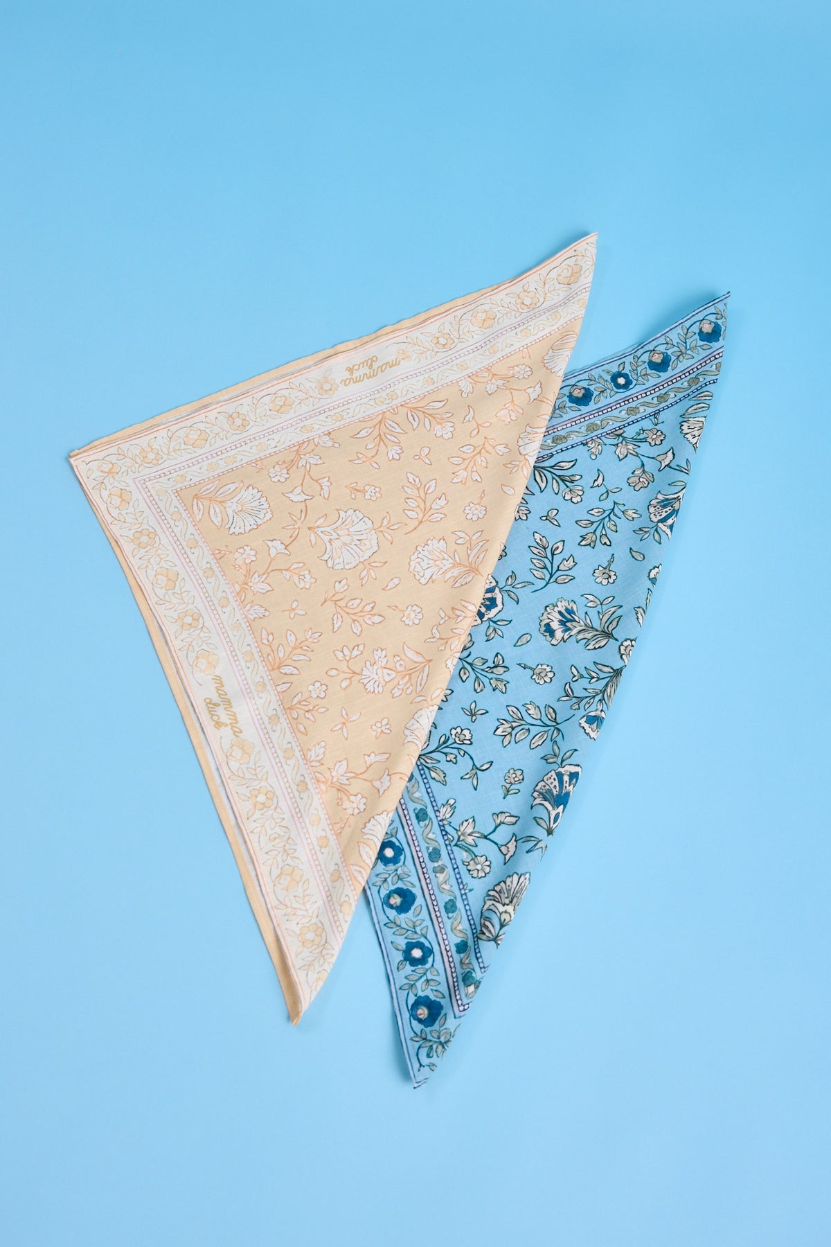 Bandana botánica maiz