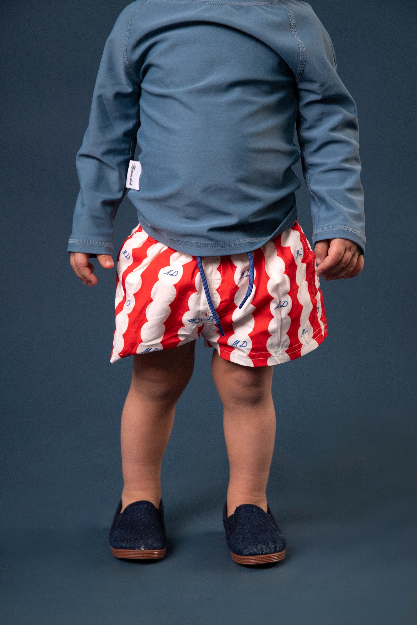 Short de baño niño Gales Carmesí