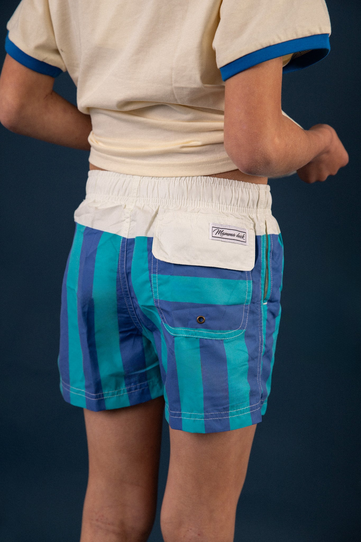 Short de baño niño Gales Musgo