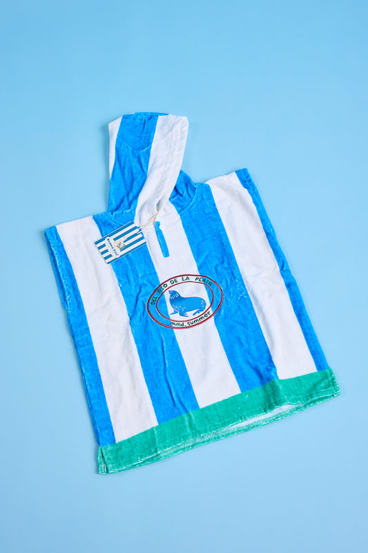 Poncho toalla 100% algodón- Lobito