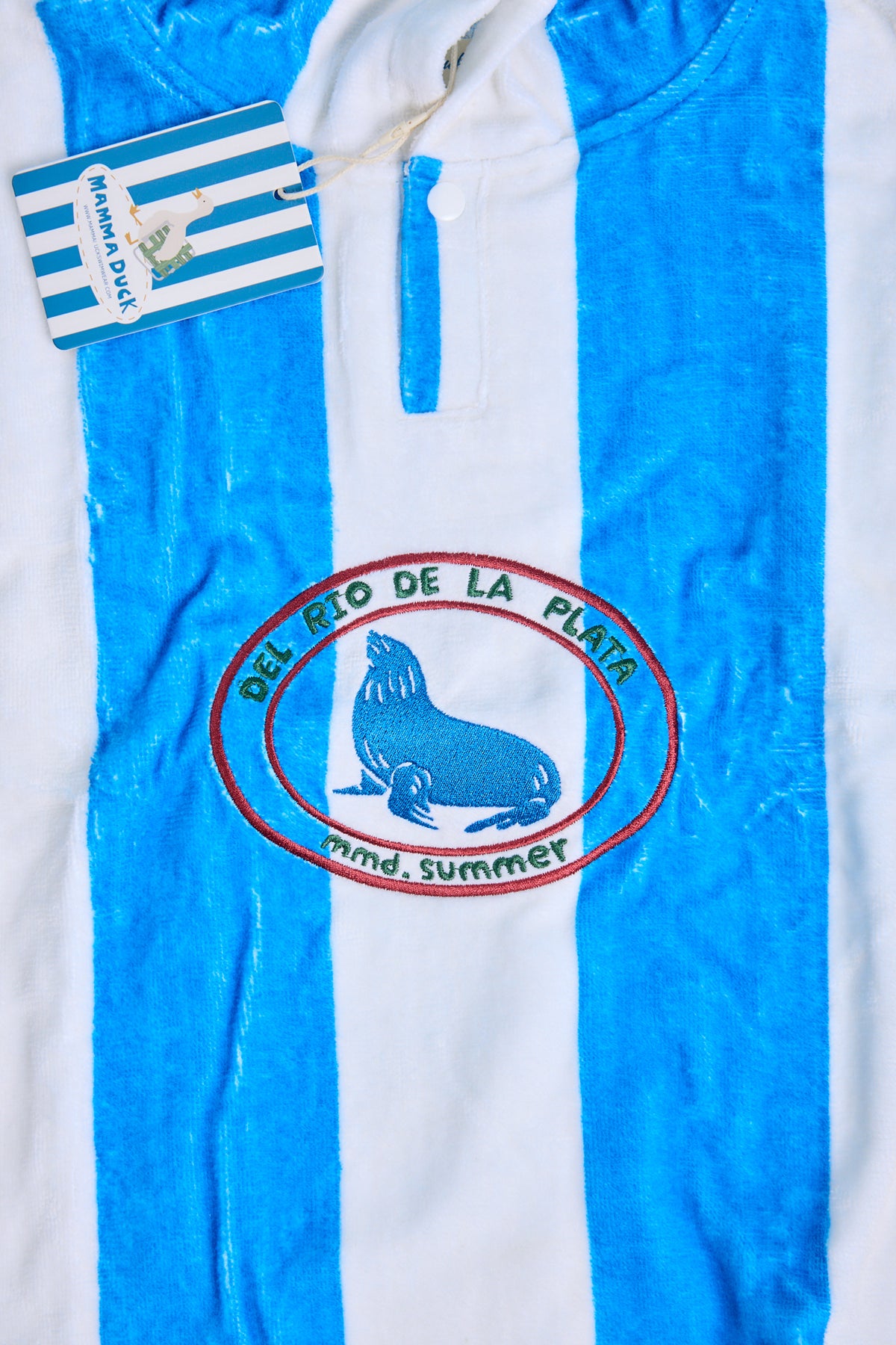 Poncho toalla 100% algodón- Lobito