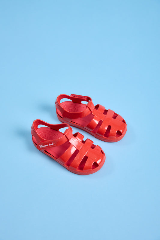 Cangrejera ergonómica roja