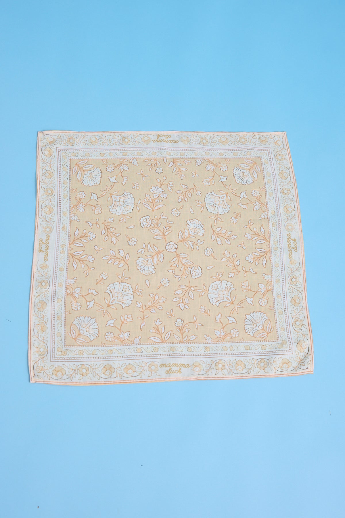 Bandana botánica maiz