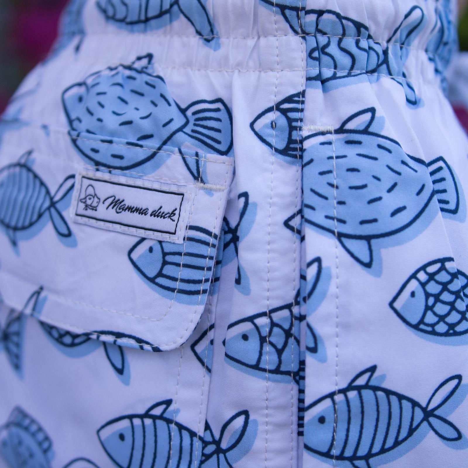 Gales sky fish - Mamma duck swimwear