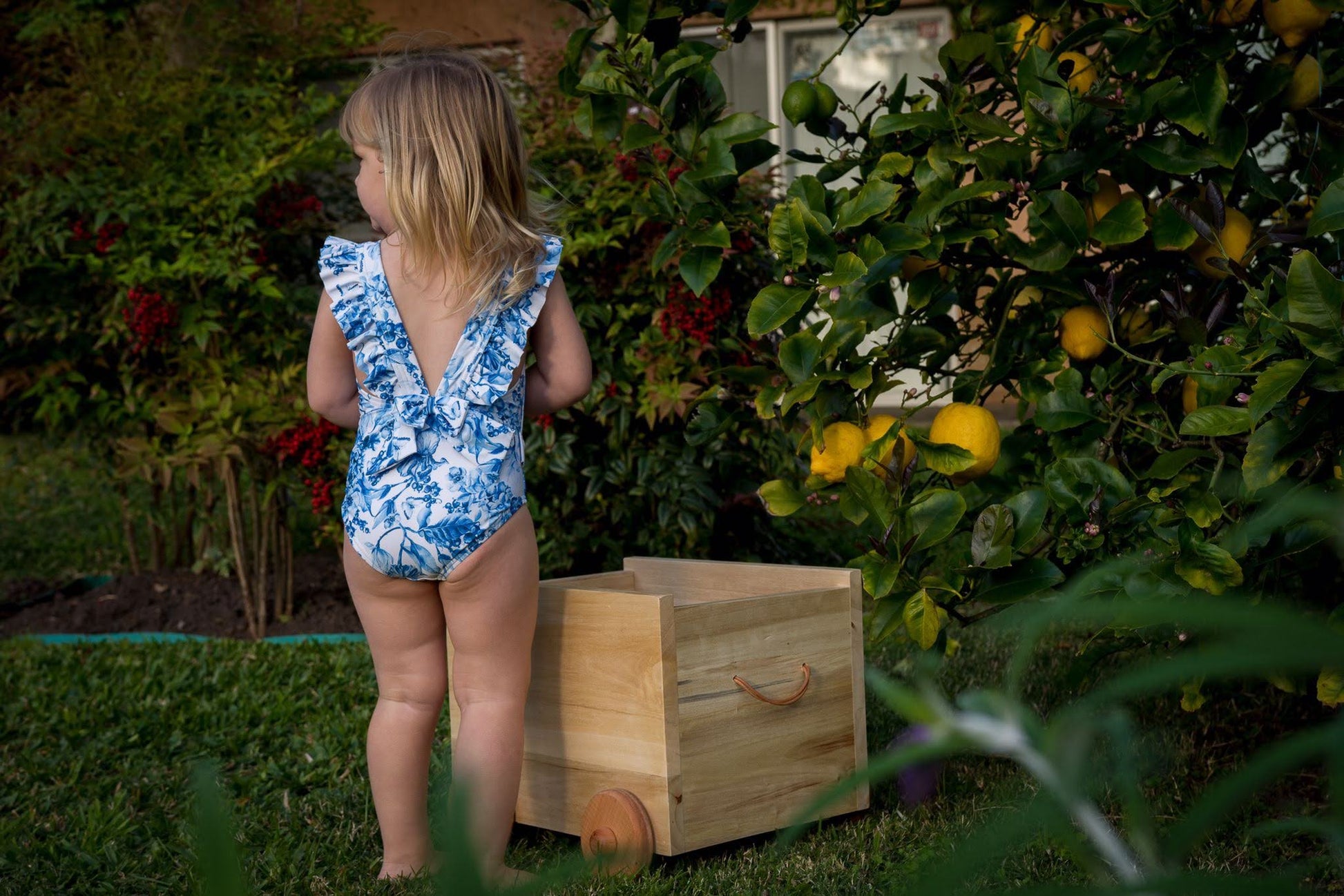 Abacot floral navy - Mamma duck swimwear